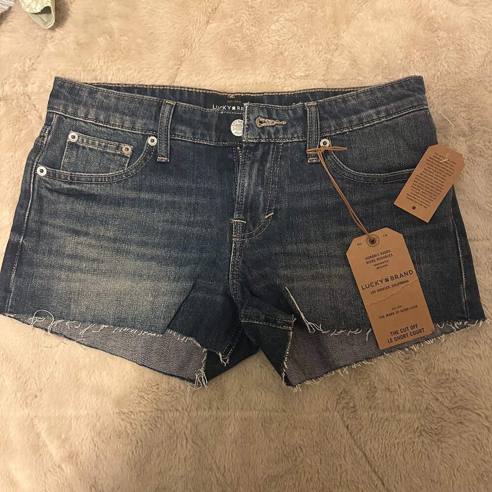 LUCKY BRAND Shorts The Cut Off Short Court Size 25